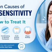 Common Causes of Tooth Sensitivity and How to Treat It