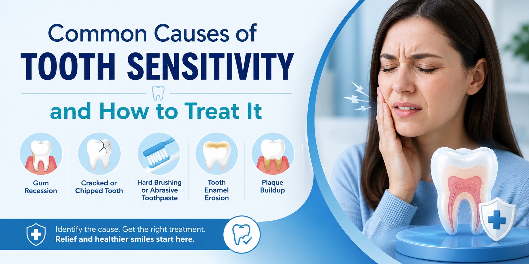 Common Causes of Tooth Sensitivity and How to Treat It